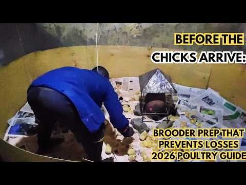 Before the Chicks Arrive: Brooder Preparation That Prevents Losses (2026 Poultry Guide)
