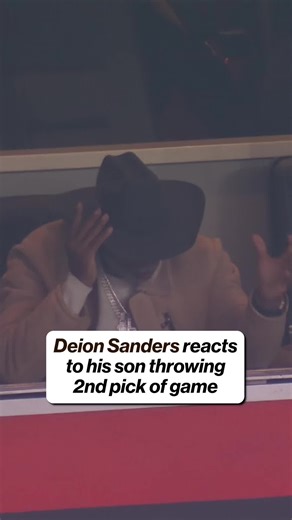 Deion Sanders is not happy with Shedeurs' second pick vs. the Steelers #NFL #DeionSanders #ShedeurSanders #browns