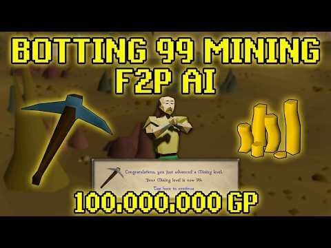 OSRS: AI Bots 99 Mining F2P?! You WON'T Believe This...