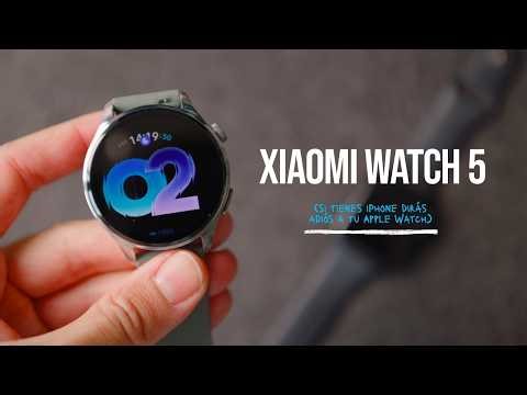 Xiaomi Watch 5: reloj inteligente genial (incluso si usas iPhone)
