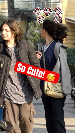 Poking stranger prank! 😂 #shorts