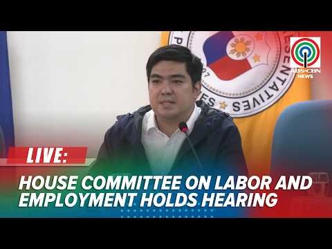 LIVE: House Committee on Labor and Employment holds hearing on wage hike updates | June 30, 2026