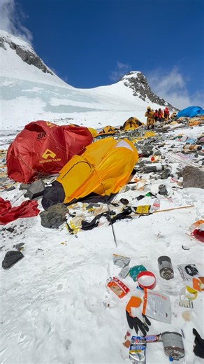Mount Everest Camp 4 #everest #shorts