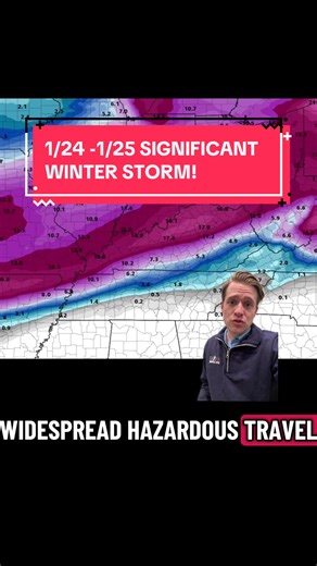 Significant winter storm likely this weekend across the Ohio Valley! Nearing a foot of snow in spots and nearly impossible travel! #fyp #winterstorm #weathertok #polarvortex #greenscreen