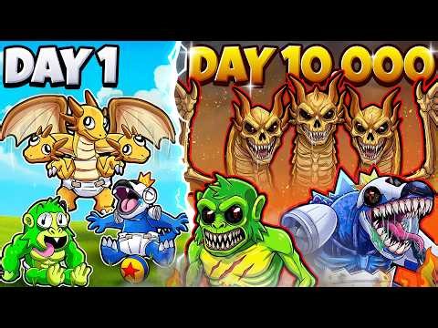 KAIJU EVOLUTION SIMULATION! (KING KONG, GHIDORAH, GODZILLA)