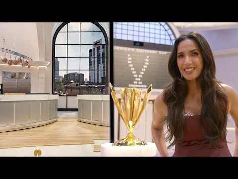 America's Culinary Cup: Padma Lakshmi Tours Set's 'Dream Kitchen' Ahead of $1M Finale! (Exclusive)