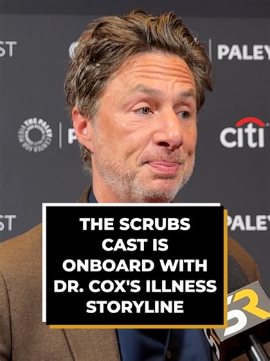 Scrubs Cast Supports Dr. Cox's Illness Storyline