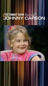 FULL VIDEO LINKED ABOVE 👆 - Drew Barrymore Leaves Her Teeth on Johnny’s Desk | July 28th, 1982