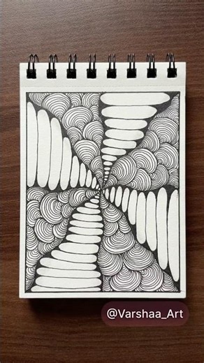 Day 275 - Easy Doodle Art Tutorial #doodle #doodleart #easy #drawing #art #zentangle #zen