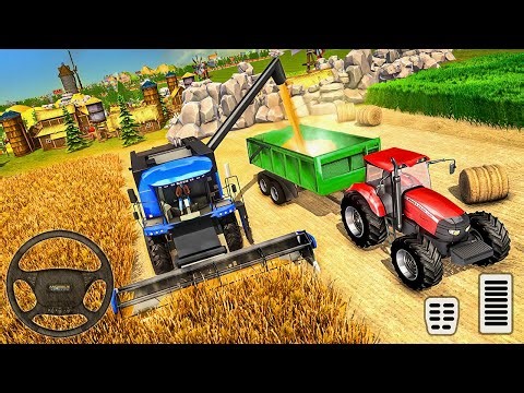 Modern Tractor Farming Driving Simulator 3D - New Tractor Games - Android Gameplay