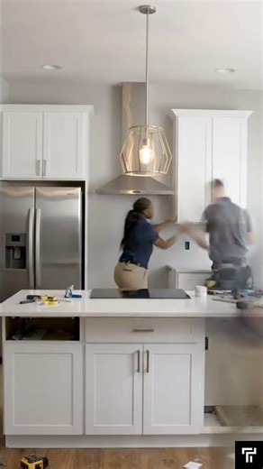 Kitchen Transformation 🤯 From Old to Modern Modular