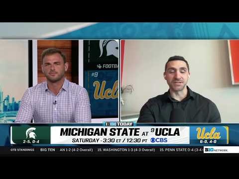 WEEK 8 PREVIEW: Michigan State at UCLA | Backup QB Shines & Key Matchups