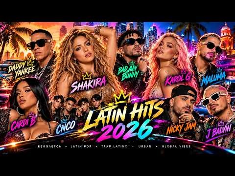 Shakira, Daddy Yankee, Bad Bunny, Karol G, Maluma, CNCO, Cardi B, Nicky Jam,J Balvin 🔥 Reggaeton mix