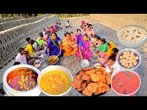 আমার জন্মদিন উপলক্ষে জমজমাটি পিকনিক, সাদাভাত, মাংস, বাঁধাকপি ঘন্ট, বেগুনি, চাটনি, পায়েস,মিষ্টি 