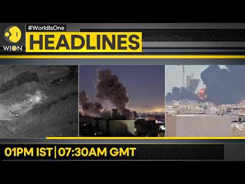 Moment Missile Hit US Base in Jordan | US Strikes IRGC Over Jordan Attack | WION Headlines