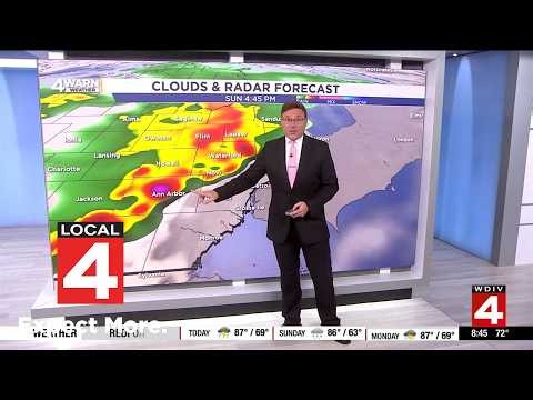 Metro Detroit weather forecast, Aug. 8, 2026  -- 8:45 AM Update