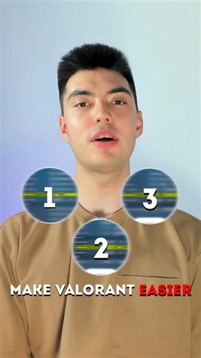 3 Settings That Make VALORANT EASIER 📈 #shorts #valorant #valorantclips