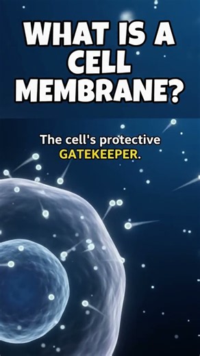 What Is a Cell Membrane? Structure, Functions & Selective Permeability Explained in 8 Sec!