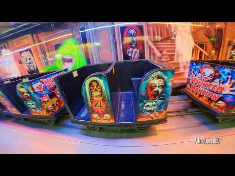 2 Traveling Carnival Haunted Houses Ride - Was it Worth $13? Carnival Haunted Dark Ride POV 2026