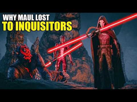 Why the Inquisitors Managed to DEFEAT Maul 