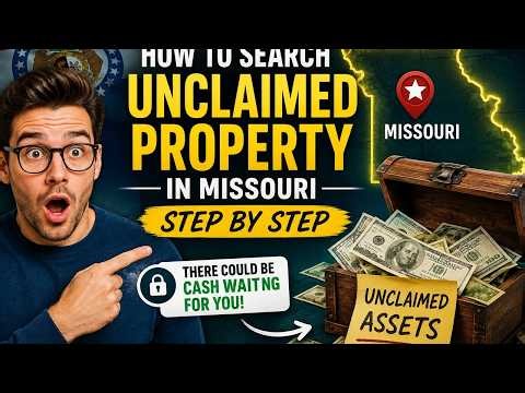 How to search unclaimed property in Missouri step by step