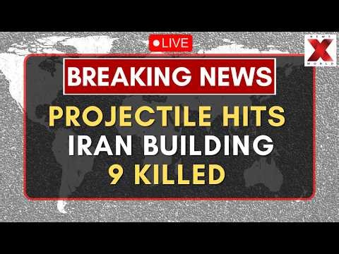 Shahriar Explosion Iran LIVE : Projectile Hits Residential Building In Shahriar Nine Killed
