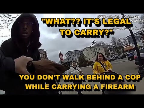 Cop Detains Man For Walking By Him Armed 