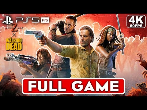 World War Z The Walking Dead DLC Gameplay Walkthrough FULL GAME [4K 60FPS PS5 PRO] - No Commentary