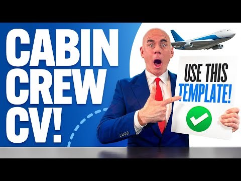 CABIN CREW CV & RESUME – HOW TO WRITE A WINNING CABIN CREW CV FREE TEMPLATES + PERSONAL STATEMENT!