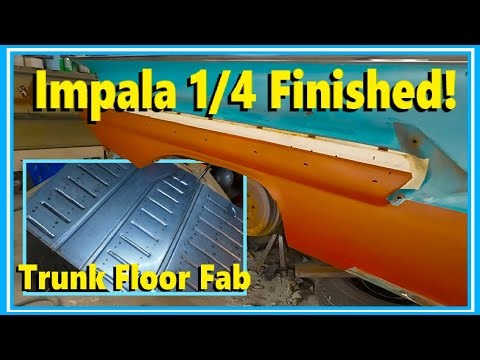 1960 Impala: Trunk Floor Fab and the Quarter is in Primer! Plus: Simca 1100 and 1959 Buick!