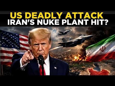 US NEWS LIVE: Iran's Nuke Plant Hit? Massive US Strike Shakes Middle East | Middle East LIVE