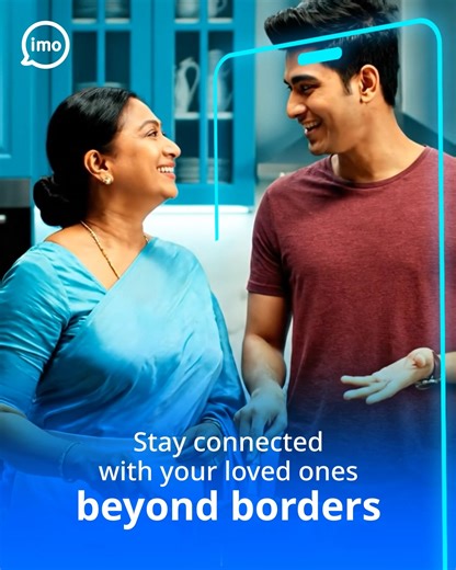 When loneliness creeps in, one single imo video call brings comfort and company. imo keeps your connections seamless—even beyond borders. Stay close to the people you love, no matter where they are. #imo #SeamlessConnectivity #BeyondBorders | imo