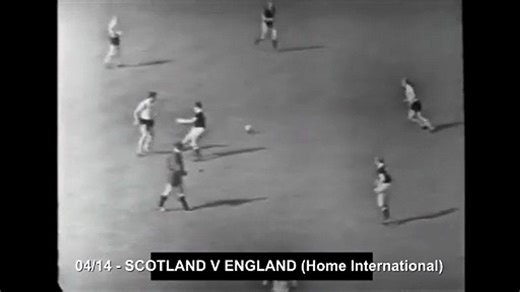 Scotland v England Home International Championship 14-04-1962