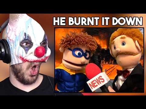 He Burnt It Down! - SML Movie: The Avengers Of D Reaction