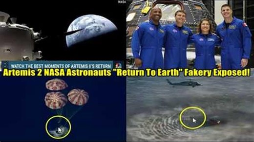 ARTEMIS 2 NASA ASTRONAUTS "RETURN TO EARTH" FAKERY EXPOSED!