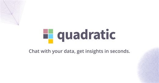 Google Sheets Stock Analysis Alternative | Quadratic