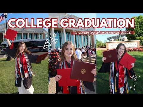 COLLEGE GRADUATION | University of Alabama Class of 2026 Graduation