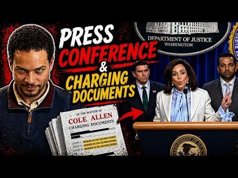 Cole Allen Charging Docs - DOJ Press Conference!