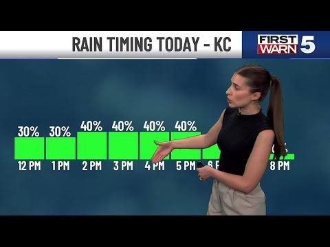 First Warn Forecast: Slight chance of rain Thursday, frost possible overnight