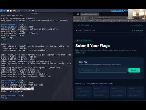 Network Reconnaissance with nmap