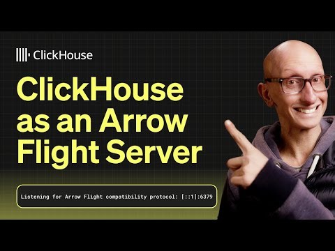 ClickHouse as an Arrow Flight Server