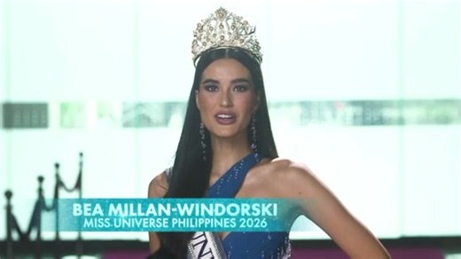 Let us support our country’s bet, Miss Universe Philippines 2026 Bea Millan Windorski, as she competes in Miss Universe 2026. Watch it LIVE on November 25 at 8 AM on ABS-CBN sa ALLTV2, A2Z, Kapamilya Channel, Metro, and iWant! #MissUniverse2026 #ABSCBN