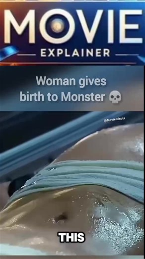 Woman gives birth to Monster 💀 #alien #moviereview #recaped #movierecap #moviesummary #alienbirth | Movie Mind