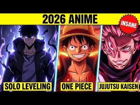 The 2026 Anime Lineup Is INSANE... One Piece, Solo Leveling, JJK Reaction