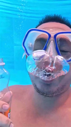 Burp RC Cola vs Royal vs Pink Soda Underwater