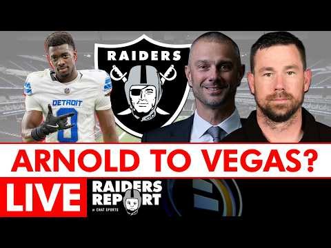 Raiders Rumors LIVE On Terrion Arnold + NFL Free Agency News