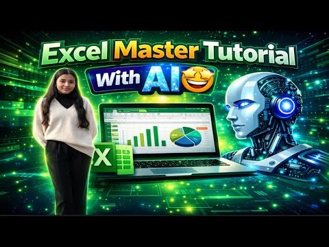 Excel Master Tutorial With AI🤯🤩 #excelwalesir #ai #office365 