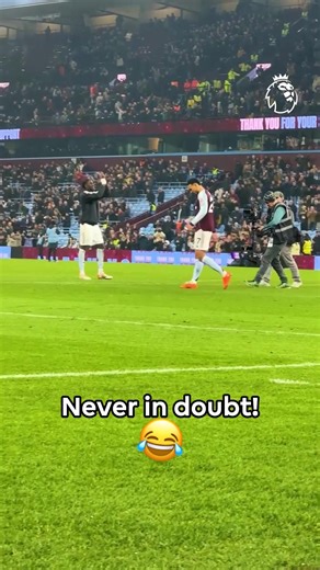 Onana Celebrates with Rogers in Premier League