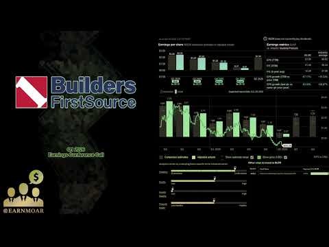 $BLDR Builders FirstSource Q1 2026 Earnings Conference Call