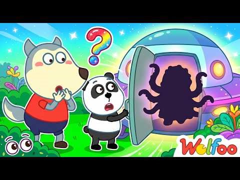 Is That a Scary Alien inside the UFO?Fun Space Adventure for Toddlers & Kids | Kids Songs & Cartoons